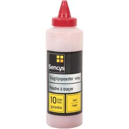 Sencys - Slaglijnpoeder - Rood 400 G