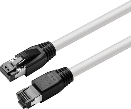 Microconnect MC-SFTP803W netwerkkabel Wit 3 m Cat8.1 S/FTP (S-STP)