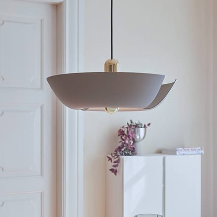 AYTM hanglamp Cycnus, taupe, Ø 30 cm, aluminium, E27