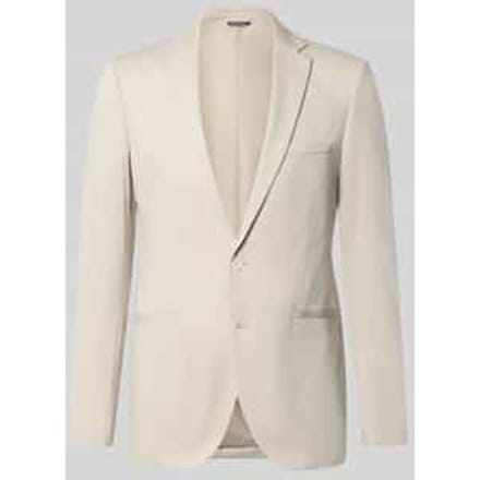Super slim fit 2-knoops colbert met paspelzakken