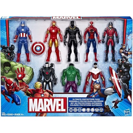 Superhelden Set 8 Stuks  -  Marvel - Complete set - 15 cm Groot