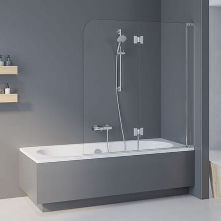 Kronenbach Tube folding shower door type BF2A R 132, stop right KB04213K214SP9