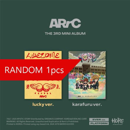 EVER Ver ARrC 3e Mini-album HOPE No POB Random black