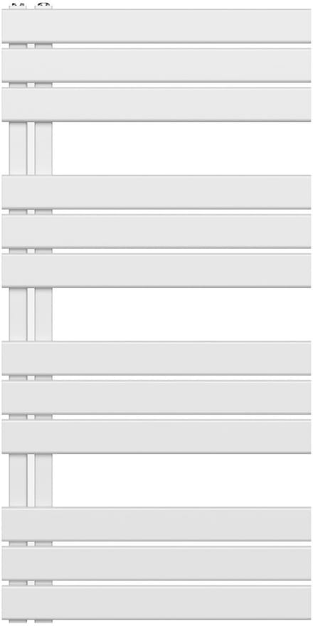 BELRAD Badkamer Radiator 1200x600mm Wit – Linkeraansluiting/Combi – 681W
