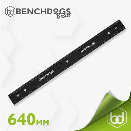 Benchdogs UK Basics- Liniaal 640 mm / Rulers 640 mm OP=OP