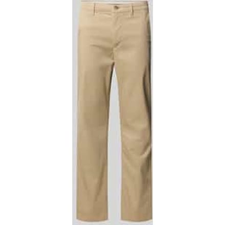 straight fit chino van katoenmix