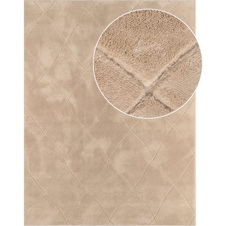 Wasbaar tapijt Utah beige 60x100 cm