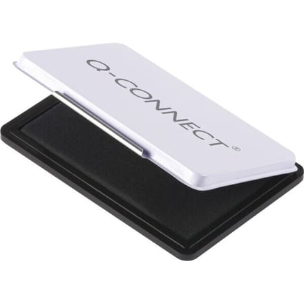Q-CONNECT stempelkussen | ft 110 x 70 mm | zwart