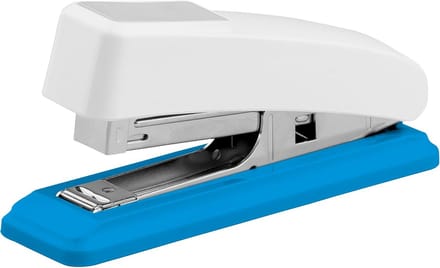 Robuuste Nietmachine Blauw voor 20 Vellen (No. 24/6 nietjes)