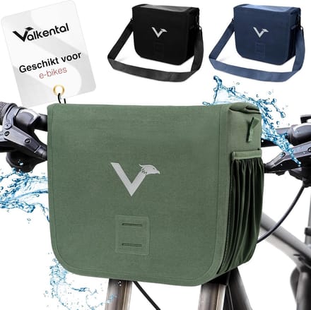 Waterdichte Fietsstuurtas 7 Liter met Magnetische Sluiting en Telefoonvak