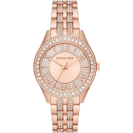Michael Kors MK4710 Harlowe Rose Goudkleurig Dameshorloge