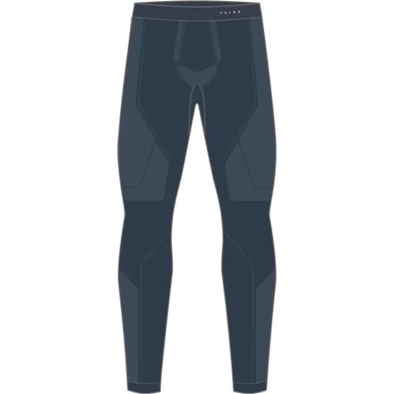 FALKE Warm Long Tights sneldrogend functioneel lang functioneel ondergoed heren blauw - maat XL