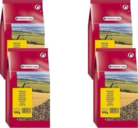 Versele-Laga Hennep-Kempzaad - Vogelvoer - 4 x 900 g