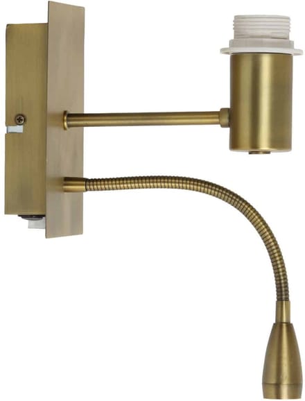 Light & Living Wandlamp Regina - Brons - 20x11x35cm - Binnen Luxe
