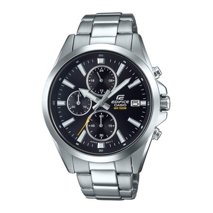 Casio Edifice EFV-560D-1AVUEF Herenhorloge 42 mm - Zilverkleurig