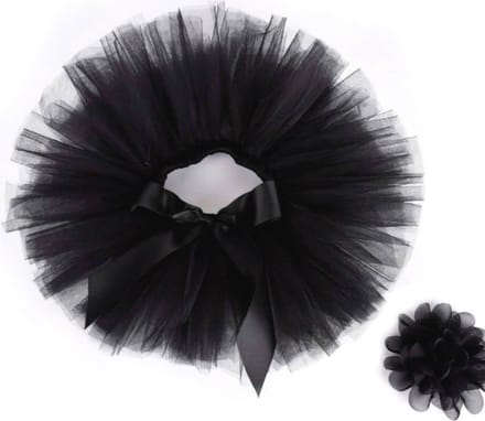 Tutu set - Zwart baby - 0-6maanden