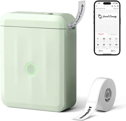 Niimbot D110M - Labelprinter - Labelmaker - Groen - Draadloos - Lichtgewicht - Direct Thermisch - 203dpi - 1500mAh - Print Breedte 15mm