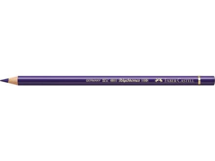 Kleurpotlood Faber Castell Polychromos 249 paars doos met 6 stuks