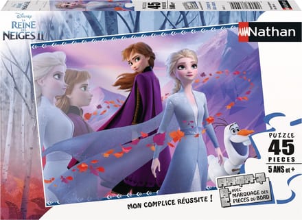 Nathan – Frozen II puzzel 45 stukjes – Kinderpuzzel
