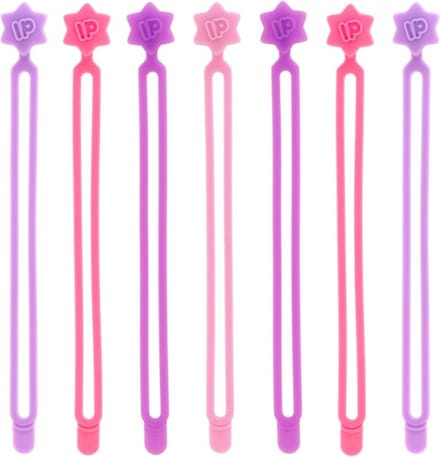 Lunch Punch Silicone Wrap Bands Blush