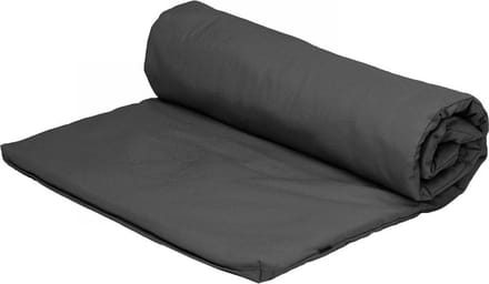 Bodhi Katoenen yogamat 200 x 100 cm antraciet