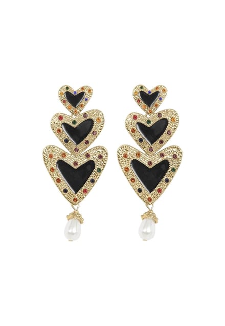 Margot Bardot Party Love Oorbellen Gold