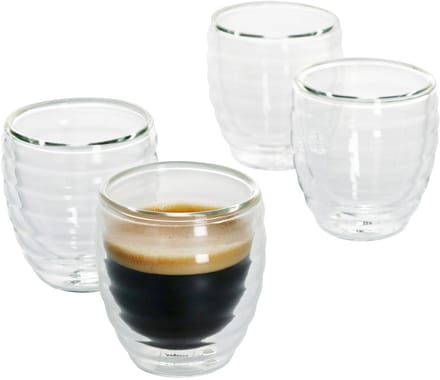 Espressoglas Cesena dubbelwandig set van 4