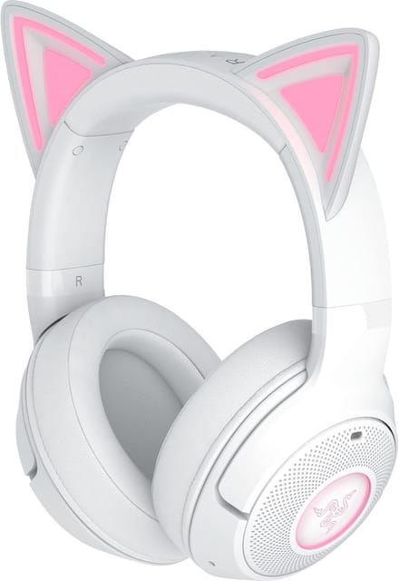 Razer Kraken Kitty V2 - Gaming Headset - PC - Draadloos - 7.1 Surround - RGB - Wit
