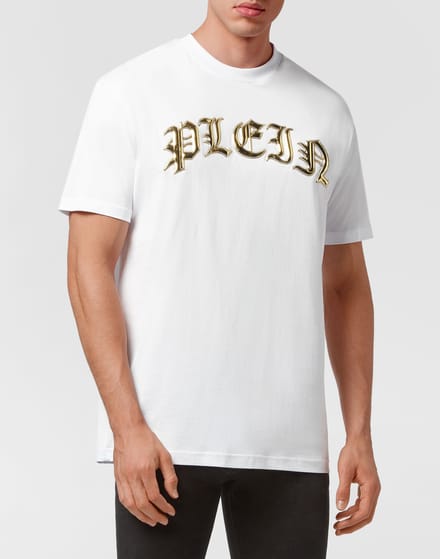 T-Shirt Ronde Hals Gothic Plein