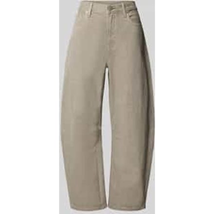Barrel jeans van puur katoen