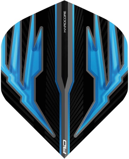 Red Dragon Hardcore Radical Black & Blue - Dart Flights