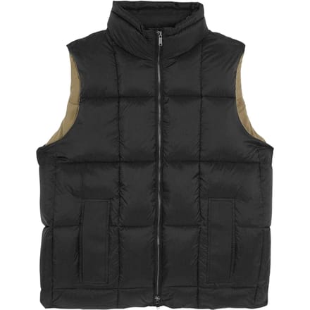 Lyle & Scott Herenvest met gewatteerd logo van Cocoon (Lak)