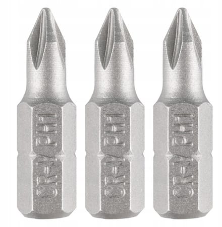 GRAFIET PH1 Bits 25mm - 3 Stuks