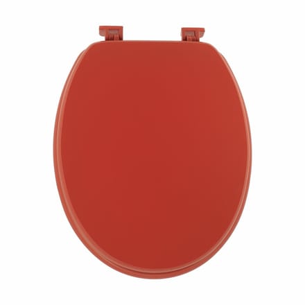 Tendance Toiletbril Breeze - rood - MDF hout - universeel - standaard wc bril