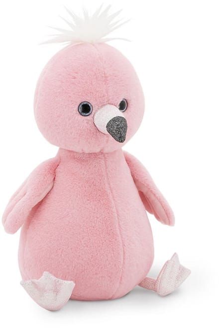 knuffel/flamingo/fluffy/geboortecadeau/baby/kind/communie/sint/kerst/