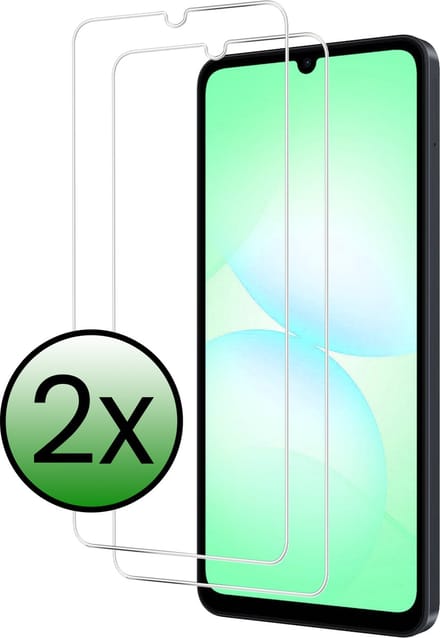 Screenprotector - 2 Stuks Geschikt voor Samsung Galaxy A07 - Extra Sterk - Beschermglas - Gehard Glas - Tempered Glass - Screen Protector