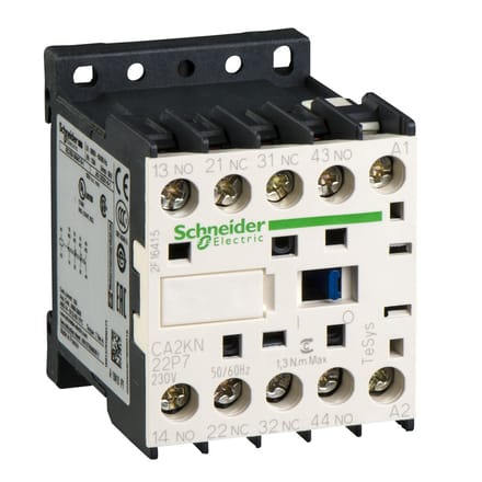 Schneider Electric CA2KN22P7 Hulpbeveiliging 2x NC, 2x NO Piece 1 stuk(s)