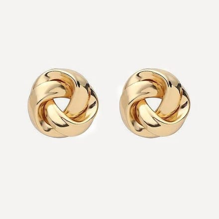 Margot Bardot Marinte Gold Large- Statement oorbellen goud