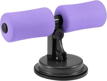 Sit-up Assistent - Buikspier Trainer - Thuis Sporten - Zelfafzuigende Bodem - Verstelbare Hoogte - Groen