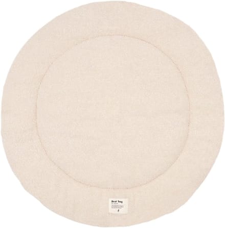 Rond Speelkleed voor Baby's - Boucle, Naturel - Ø 95 cm - Crème