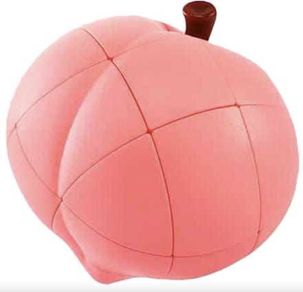 Hoogwaardige Fruit Cube / Fruit Kubus / Fruit Puzzel | Cuble Puzzle | Anti-Stress Fidget | Bekend Van TikTok - Perzik