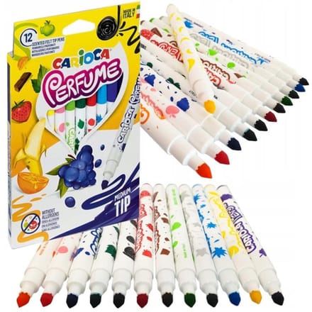 Carioca SCENT markers 12 MEDIUM size