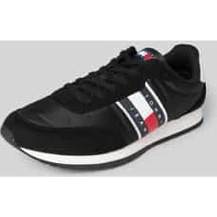 low top sneakers met label in reliëf model 'CLASSIC RUNNER'