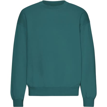 Oversized sweatshirt met ronde hals Colorful Standard Organic Ocean Green