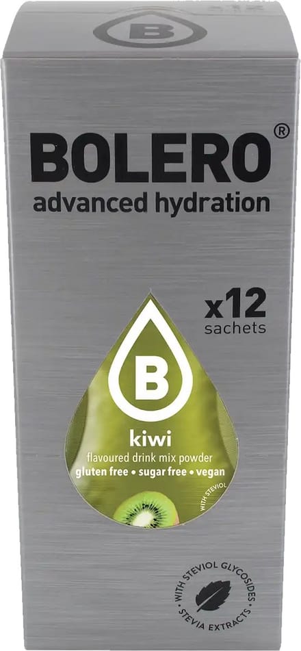 Bolero Siropen - Kiwi 12 x 3g