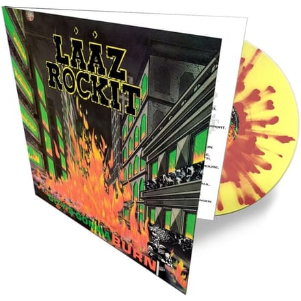 Laaz Rockit LP - City`s gonna burn - voor Geen - standaard