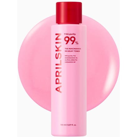 [APRILSKIN] TXA Niacinamide 99 Melkachtige Toner 150ml pink