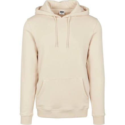 Urban Classics - Organic Basic Hoodie/trui - M - Creme