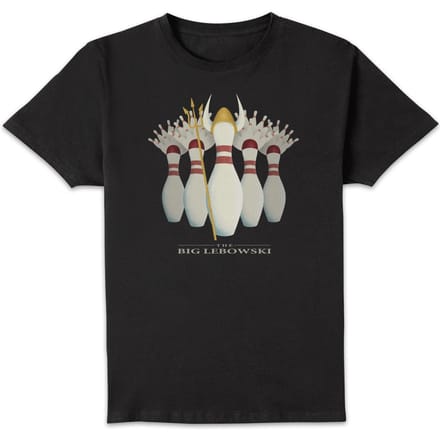 The Big Lebowski Pin Girls T-shirt - Zwart - M