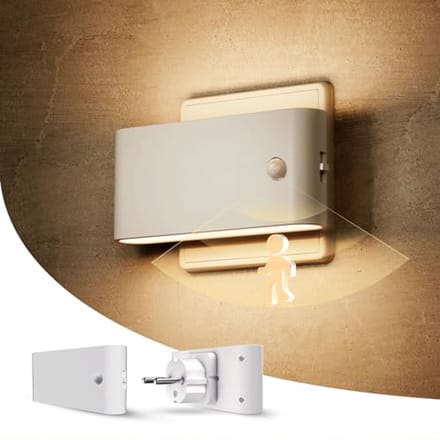 LED Nachtlampje met Bewegingssensor en Schemersensor - Instelbare Helderheid voor Trap, Gang en Keuken